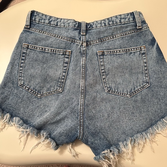 HIGHEST RISE SHORTS | BLUE - Picture 2 of 4